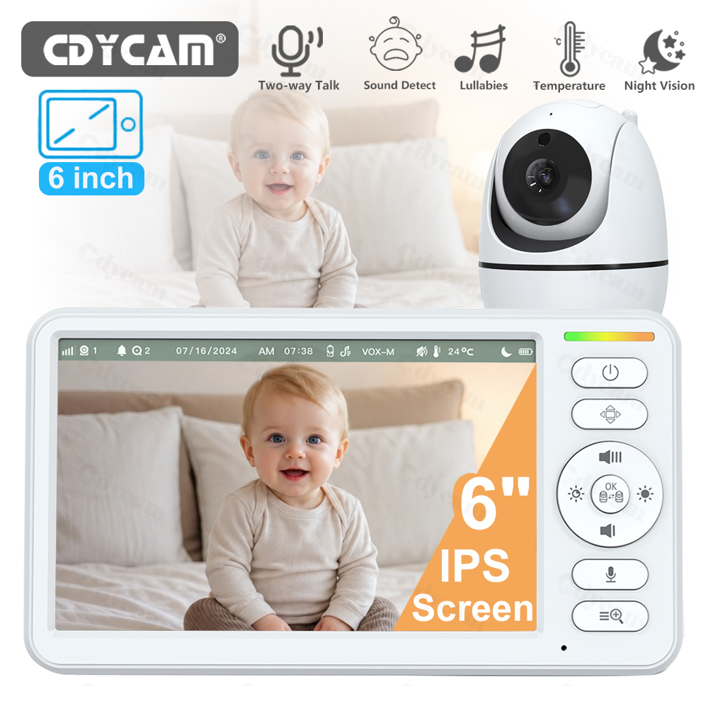 Audio Music Kids - Monitor de Bebé con Video de