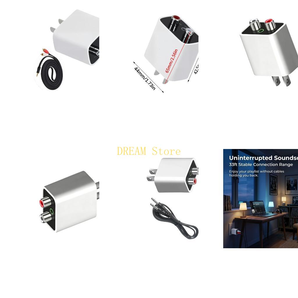Audio Music Best - Convertidor sonido Compatible con música inalámbrica,