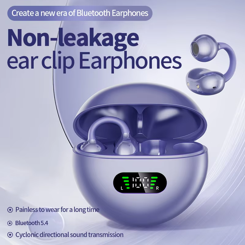 Audio Music Apple - Auriculares Deportivos Inalámbricos Bluetooth con Clip