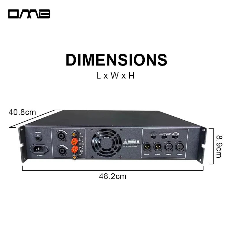 Audio Music Best - Mejor venta VR1000 2 canales 3000W