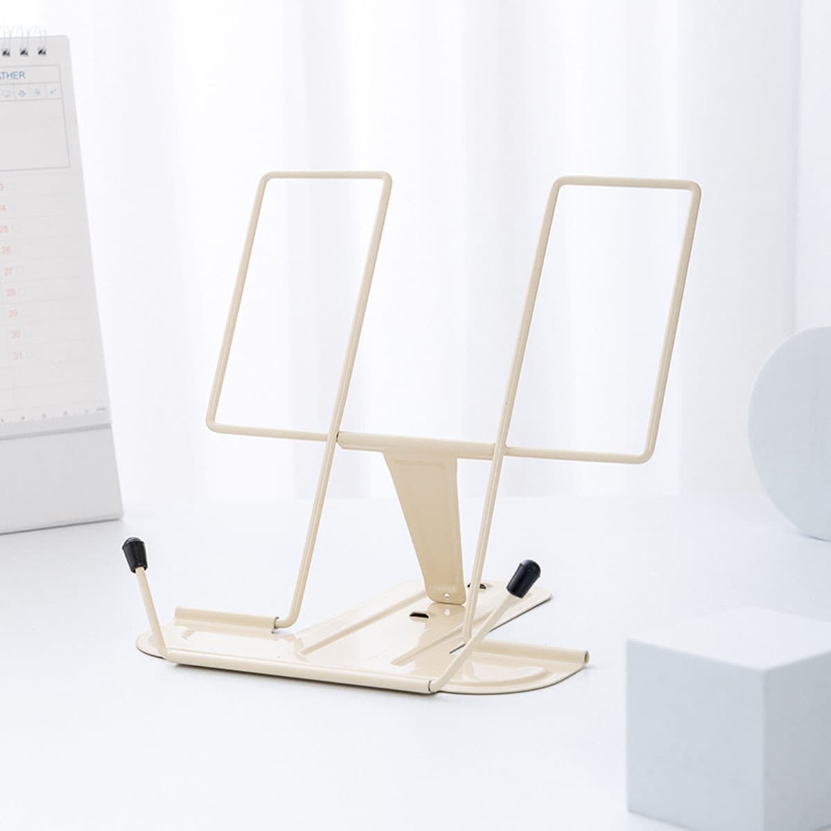 Music Stand Folding - 1 Soporte de Lectura Metálico Simple,