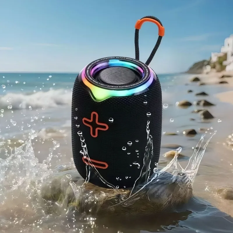 Apple Music Audio Quality - Mini altavoz portátil resistente al agua,
