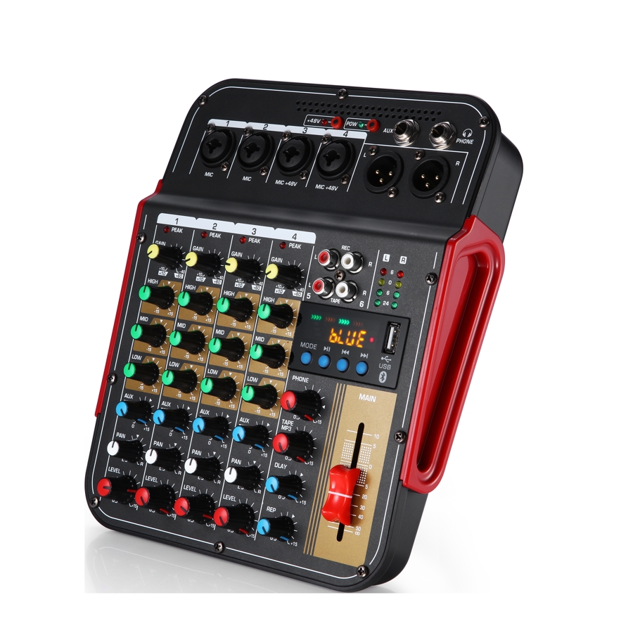 Mezclador de Audio con Bluetoo - Audio Music Recorder reseña y precio