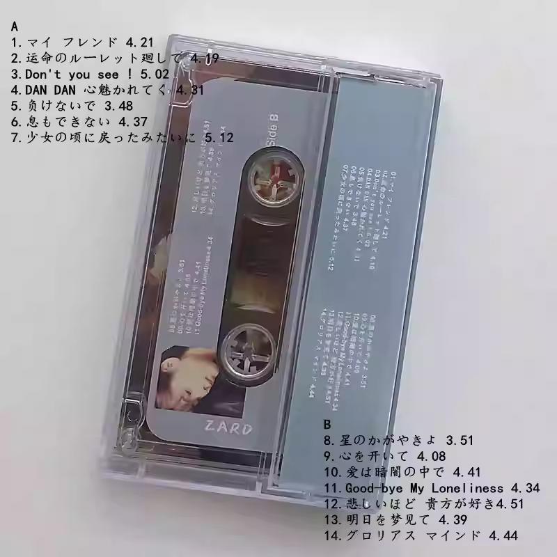 Cassette de Álbum de J-Pop ZAR - Audio Music Best reseña y precio