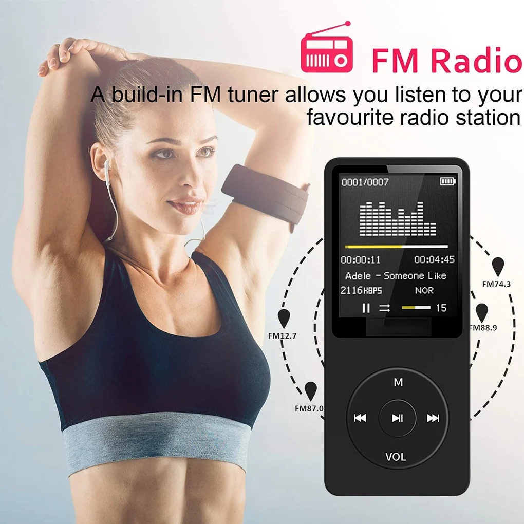 Reproductor de MP3 portátil, g - Audio Music Recorder reseña y precio