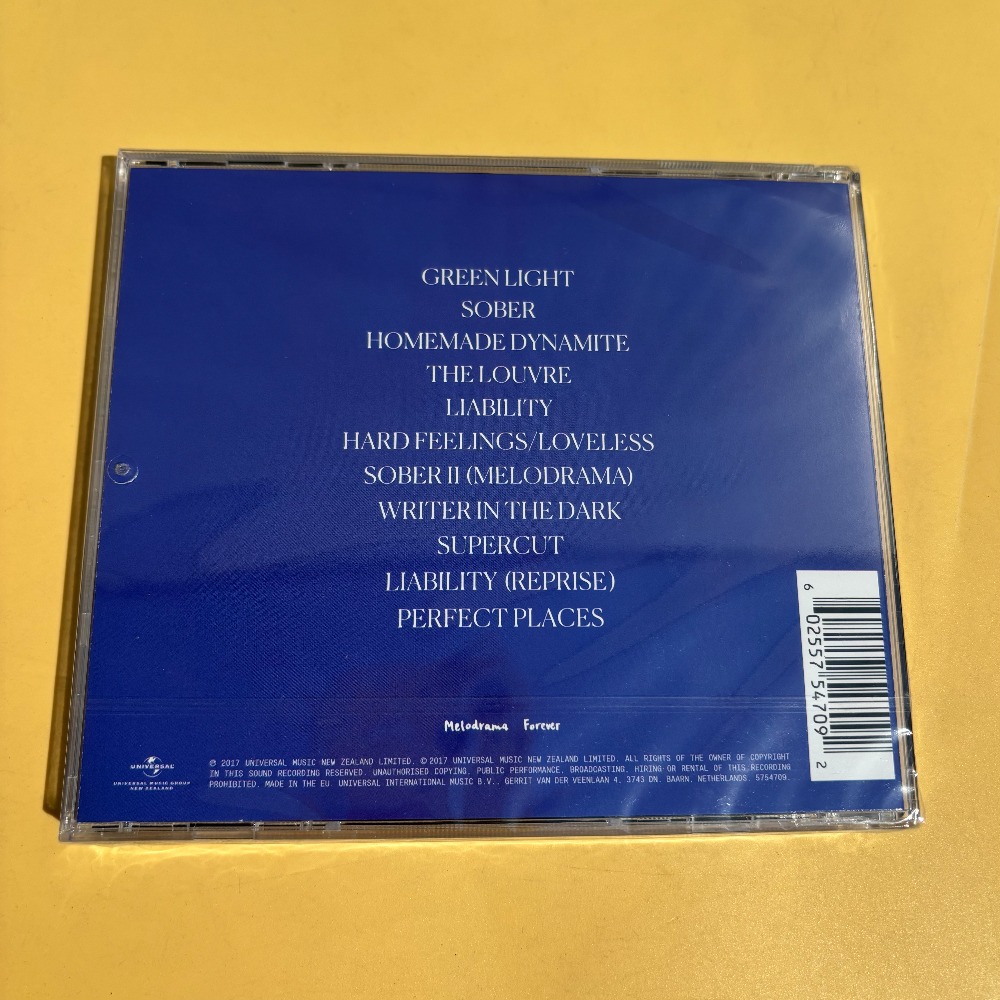 CD 'Melodrama' de Lorde, Disco - Audio Music Edit reseña y precio