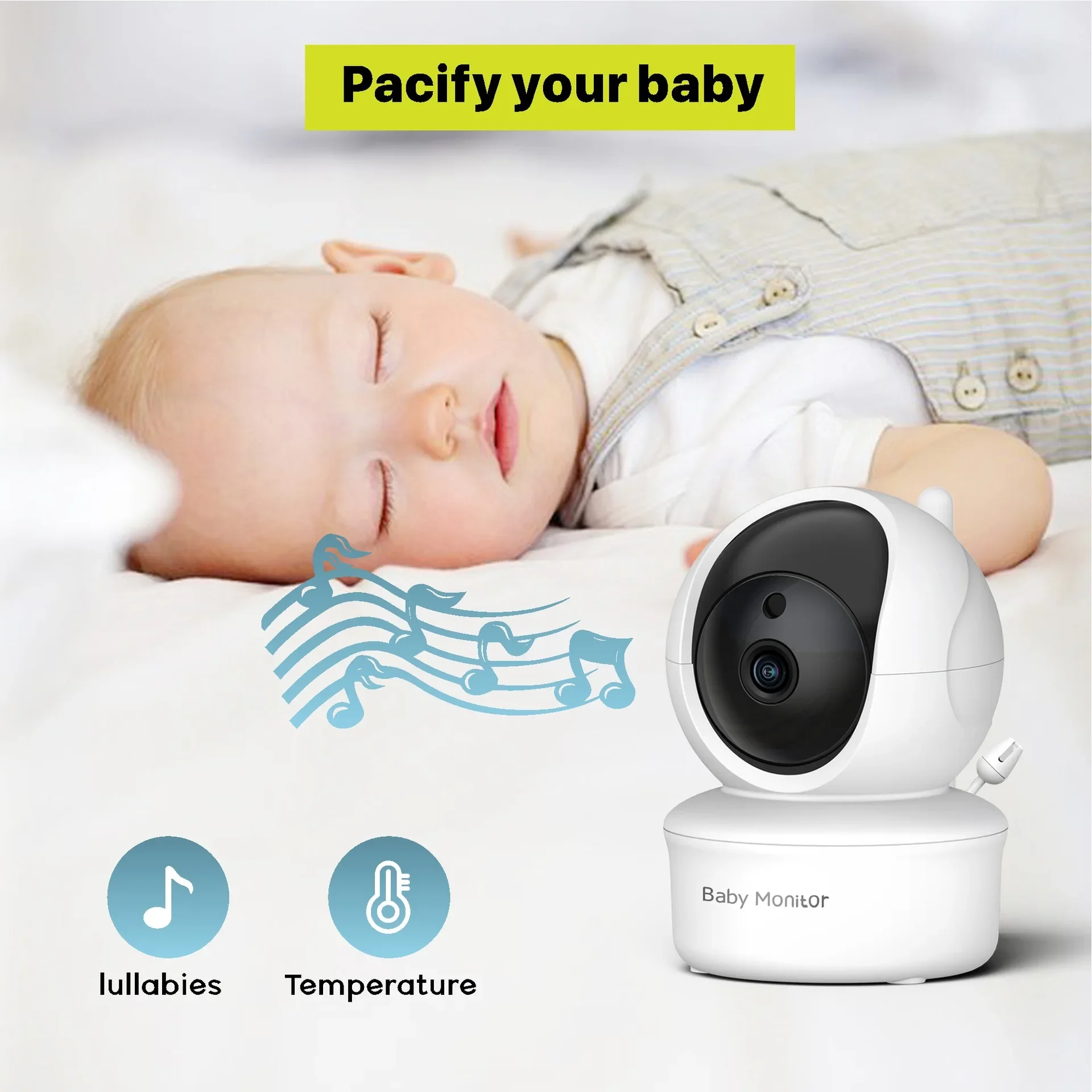 5.0 pulgadas de vídeo del bebé - Audio Music Kids reseña y precio