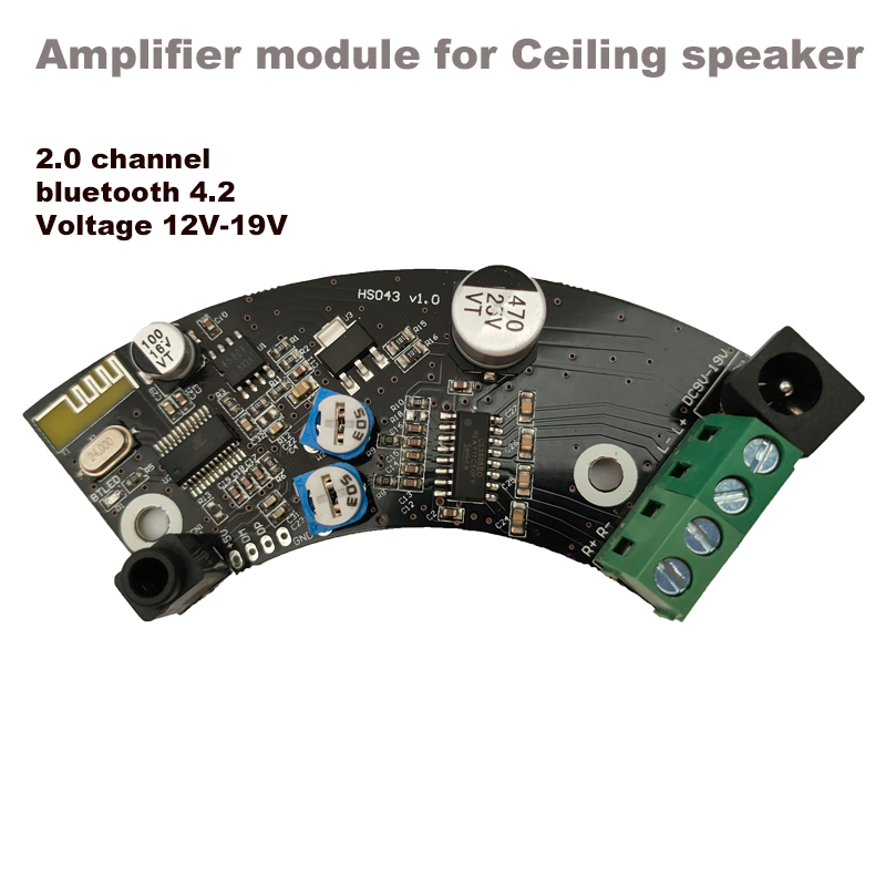 Placa amplificadora bluetooth  - Audio Music In Background reseña y precio