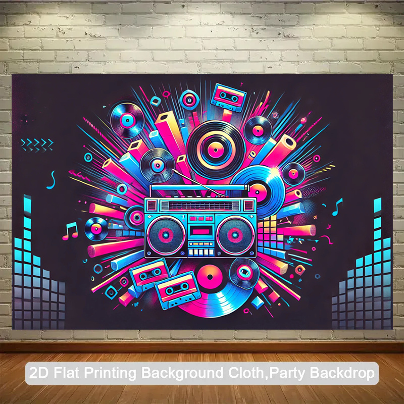 Producto plano 2D de 1 pieza.  - Audio Music In Background reseña y precio