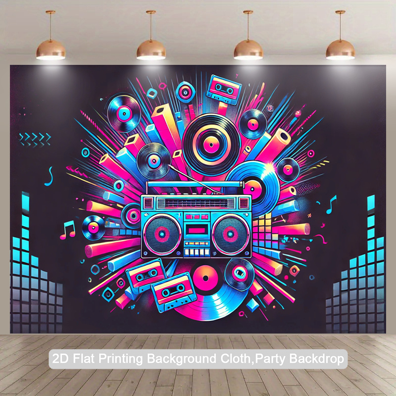 Producto plano 2D de 1 pieza.  - Audio Music In Background reseña y precio