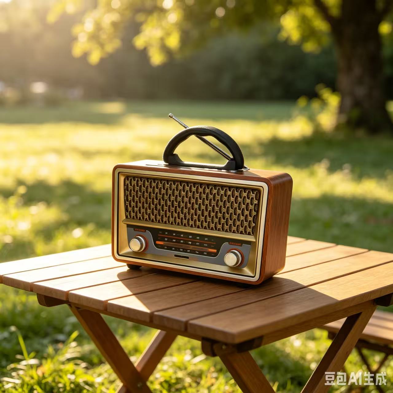 Radio Portátil Retro de Madera - Apple Music Audio Quality reseña y precio