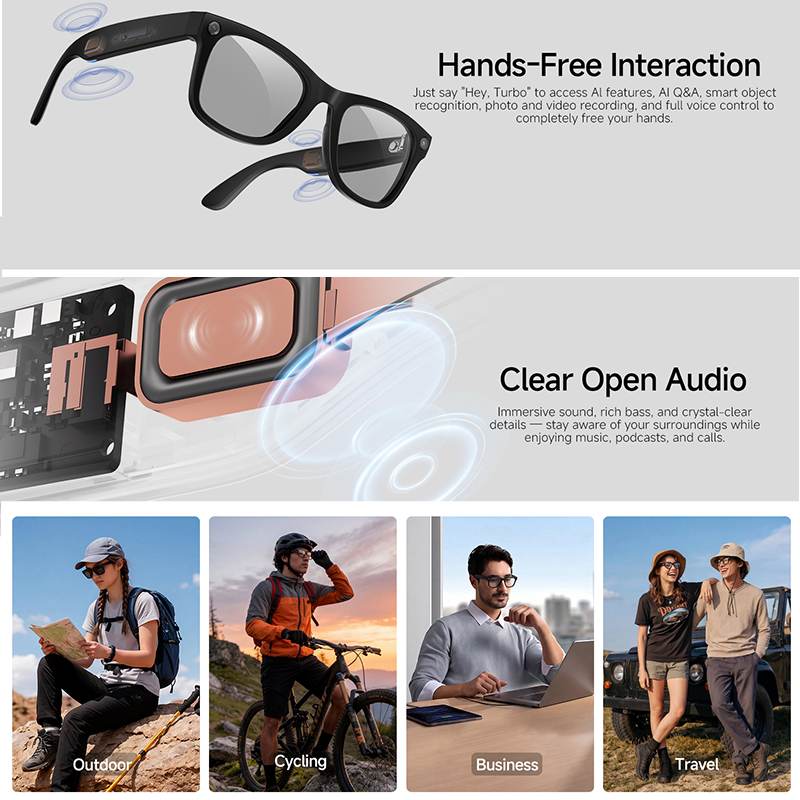 Nuevas Gafas Inteligentes con  - Audio Music Recognition reseña y precio