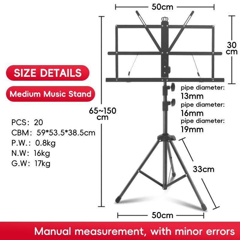 Nuevo Soporte para Partituras  - Music Stand Folding reseña y precio