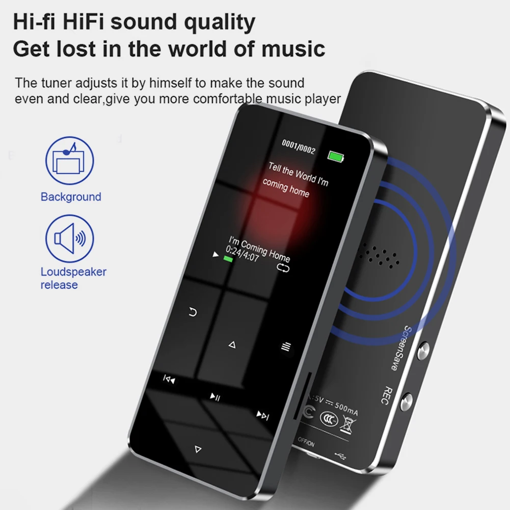 Mini Reproductor MP3 MP4 de Me - Audio Music Recorder reseña y precio