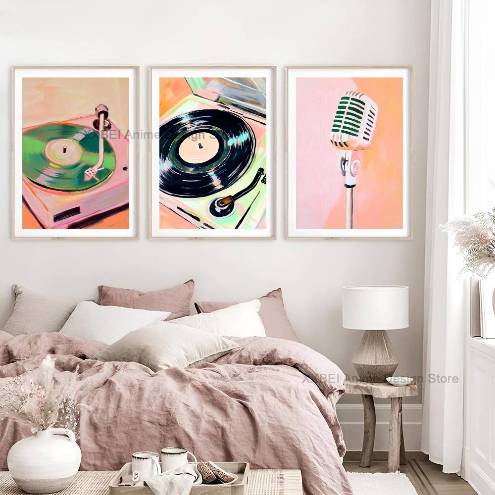 Póster de Papel con Diseño de  - Audio Music Wallpaper reseña y precio