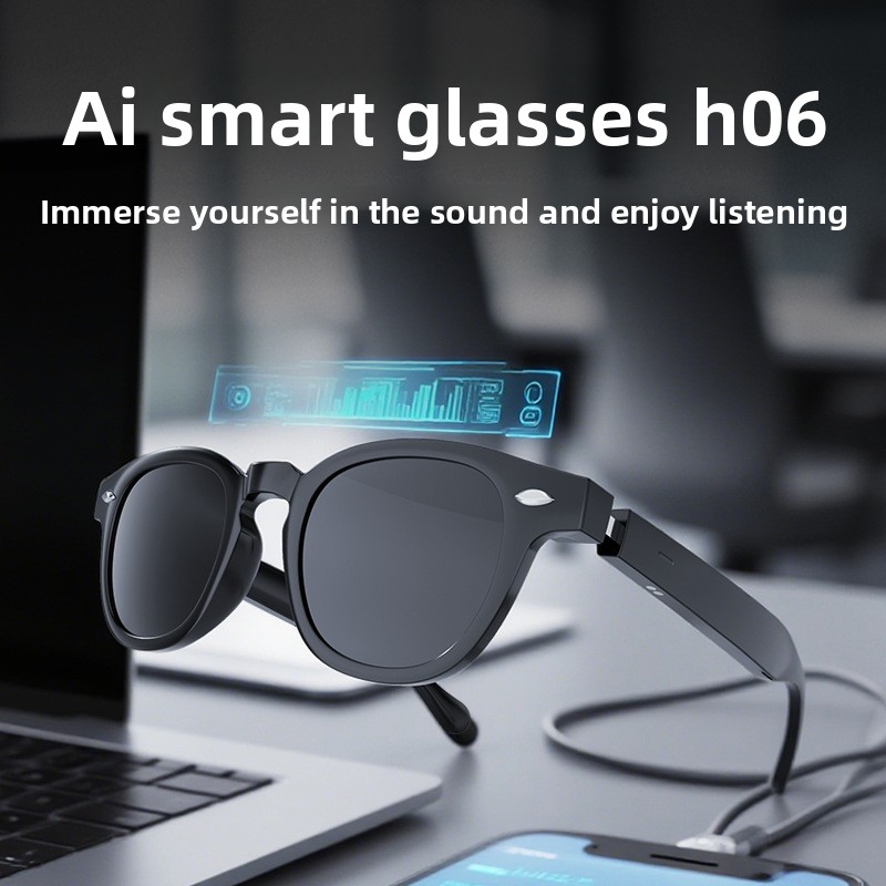Lentes Inteligentes H06 con IA - Audio Music Recognition reseña y precio