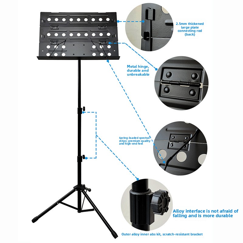 Soporte de Música Plegable Por - Music Stand Folding reseña y precio