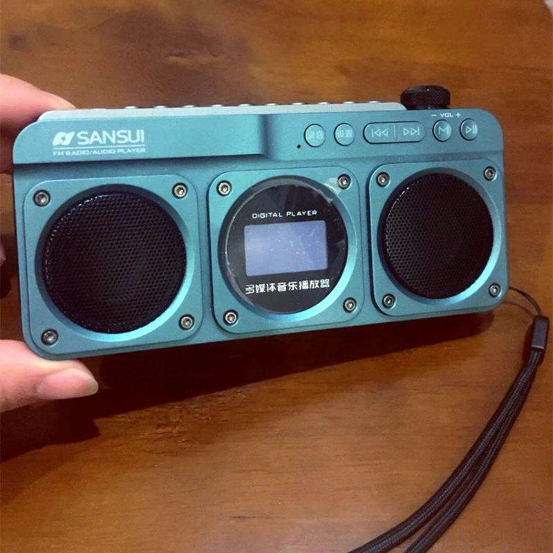 Radio FM portátil F28, calidad - Audio Music Apple reseña y precio