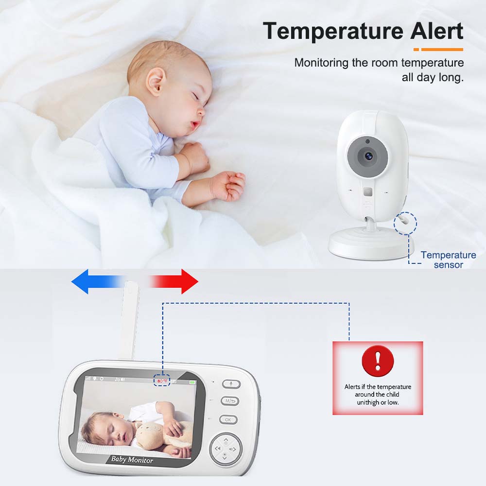Monitor de vídeo para bebés, 3 - Audio Music Kids reseña y precio
